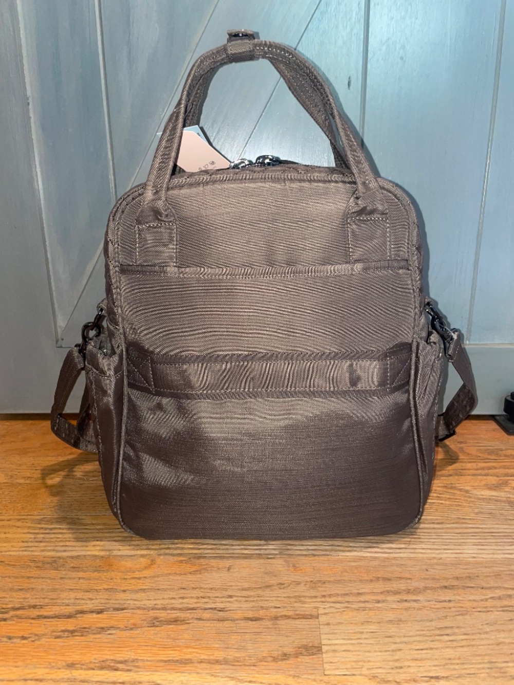 Lug Mini Puddle Jumper Tote Brushed Walnut - Picture 2 of 10